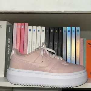 Women’s NIKE Court Vision Alta Leather Platform Sneakers